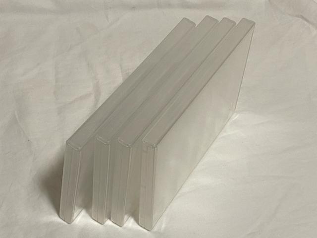 DVD空ケース 透明 4枚セット 未使用品 < CD/DVD/ビデオ  DVD空ケース 透明 4枚セット 未使用品 < CD/DVD/ビデオの