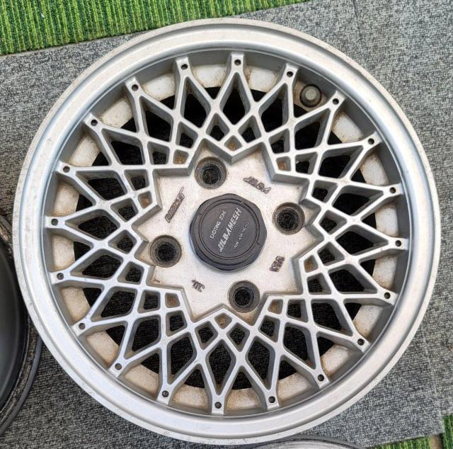 旧車 当時物 JILBA RACING ジルバレーシング メッシュ ホイール 13インチ 5.5J +35 4H 114.3 < 自動車/バイク 旧車 当時物 JILBA RACING ジルバレーシング メッシュ ホイール 13インチ 5.5J +35 4H 114.3 < 自動車/バイク