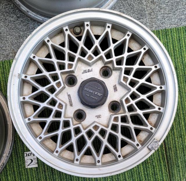 旧車 当時物 JILBA RACING ジルバレーシング メッシュ ホイール 13インチ 5.5J +35 4H 114.3 < 自動車/バイク 旧車 当時物 JILBA RACING ジルバレーシング メッシュ ホイール 13インチ 5.5J +35 4H 114.3 < 自動車/バイク
