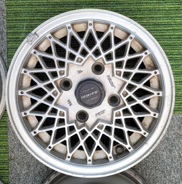 旧車 当時物 JILBA RACING ジルバレーシング メッシュ ホイール 13インチ 5.5J +35 4H 114.3 < 自動車/バイク 旧車 当時物 JILBA RACING ジルバレーシング メッシュ ホイール 13インチ 5.5J +35 4H 114.3 < 自動車/バイク