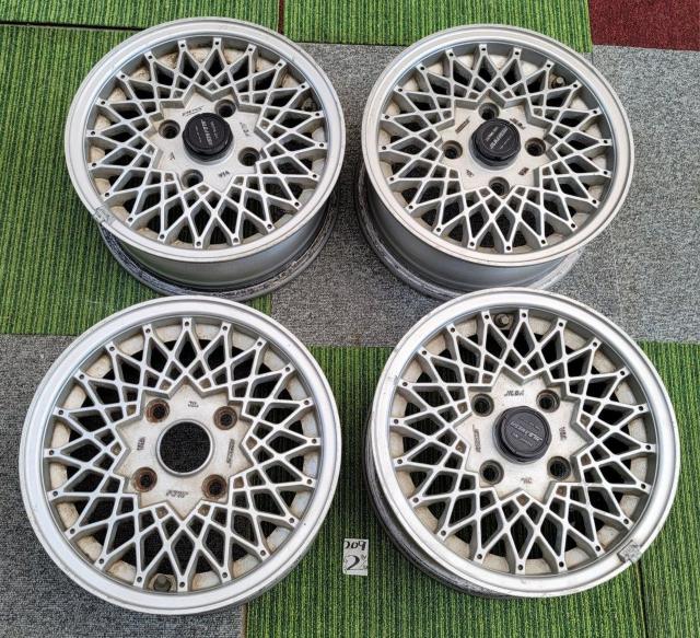 旧車 当時物 JILBA RACING ジルバレーシング メッシュ ホイール 13インチ 5.5J +35 4H 114.3 < 自動車/バイク 旧車 当時物 JILBA RACING ジルバレーシング メッシュ ホイール 13インチ 5.5J +35 4H 114.3 < 自動車/バイク