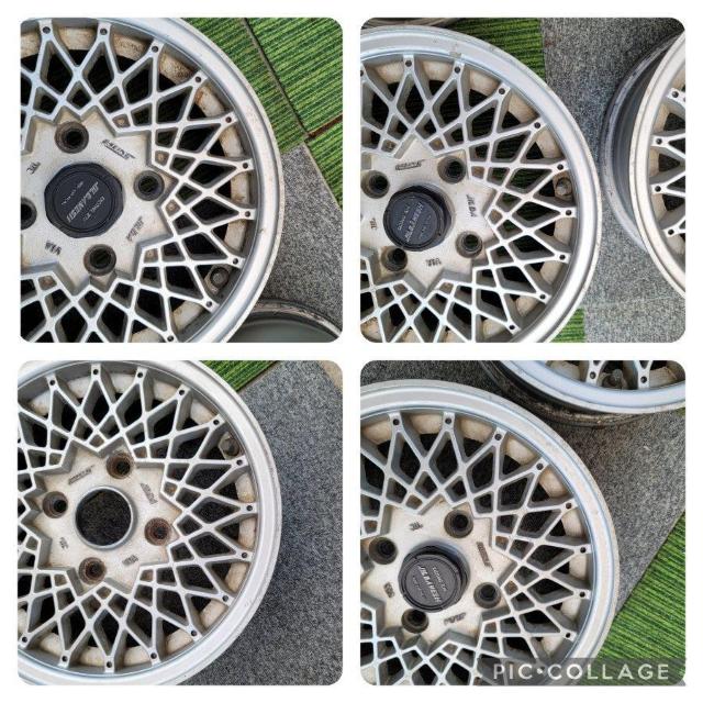 旧車 当時物 JILBA RACING ジルバレーシング メッシュ ホイール 13インチ 5.5J +35 4H 114.3 < 自動車/バイク 旧車 当時物 JILBA RACING ジルバレーシング メッシュ ホイール 13インチ 5.5J +35 4H 114.3 < 自動車/バイク