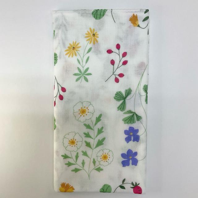 手ぬぐい 【さんぽ道 ホワイト】薄い ハンカチ代わり 2重ガーゼ 汗取り 日除け  沐浴 ハンドメイド布 海外土産 新品 日本製 < インテリア/ライフ  手ぬぐい 【さんぽ道 ホワイト】薄い ハンカチ代わり 2重ガーゼ 汗取り 日除け  沐浴 ハンドメイド布 海外土産 新品 日本製 < インテリア/ライフの
