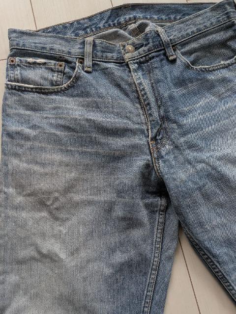 Levi's ■リーバイス 505 加工 デニムパンツ ジーンズ ストレート 太めながらも綺麗めライン柔らかめ生地/綿100% < ブランド Levi's ■リーバイス 505 加工 デニムパンツ ジーンズ ストレート 太めながらも綺麗めライン柔らかめ生地/綿100% < ブランドの