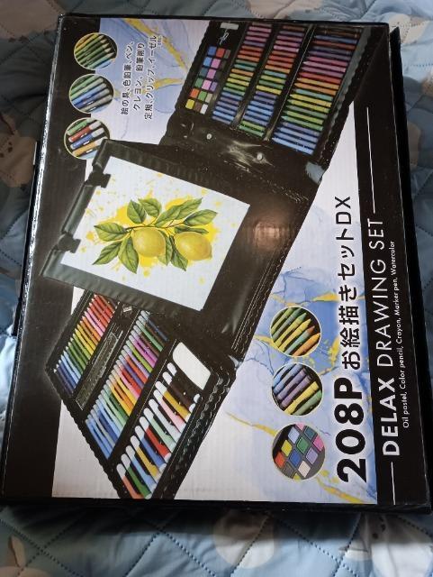 208ピースお絵描きセットDX新品 < インテリア/ライフ 208ピースお絵描きセットDX新品 < インテリア/ライフの