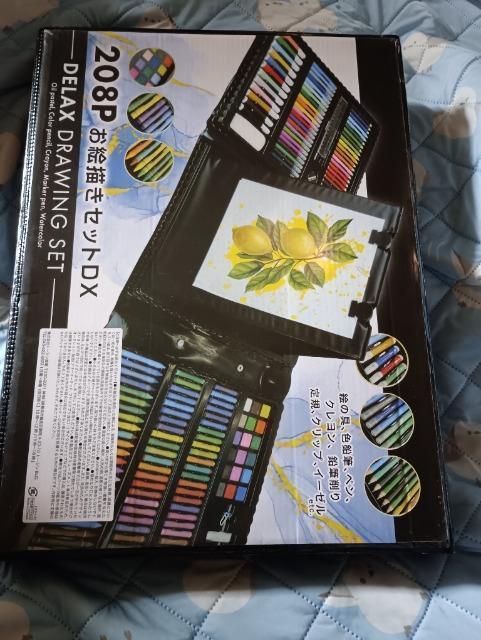 208ピースお絵描きセットDX新品 < インテリア/ライフ 208ピースお絵描きセットDX新品 < インテリア/ライフの