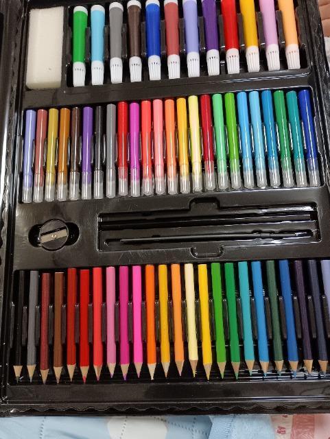 208ピースお絵描きセットDX新品 < インテリア/ライフ 208ピースお絵描きセットDX新品 < インテリア/ライフの