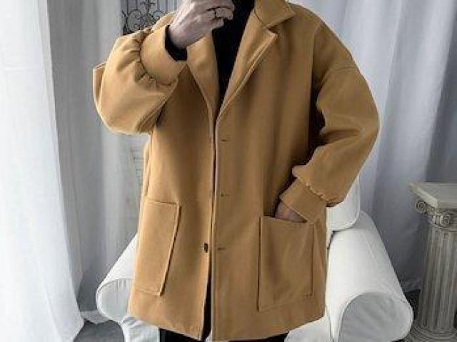 ビッグシルエット チェスターコート ロングコート < 男性ファッション ビッグシルエット チェスターコート ロングコート < 男性ファッションの