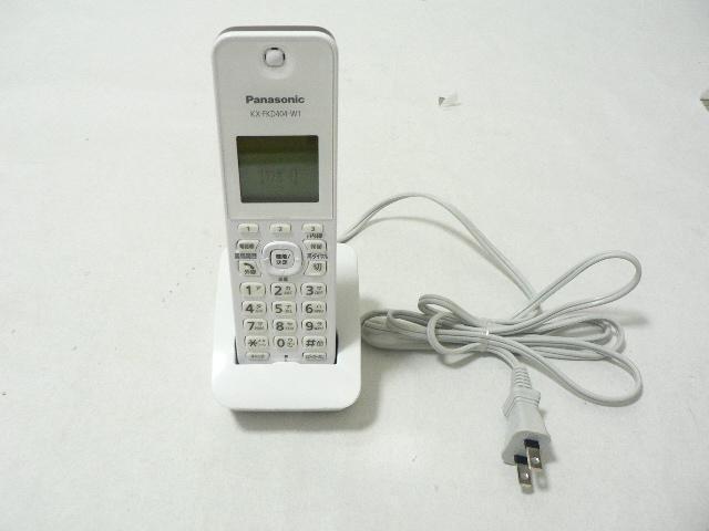 Panasonic �p�i�\�j�b�N KX-FKD404-W1 �R�[�h���X�q�@�E�[�d����t�E�����I  �� �Ɠd/AV�� 