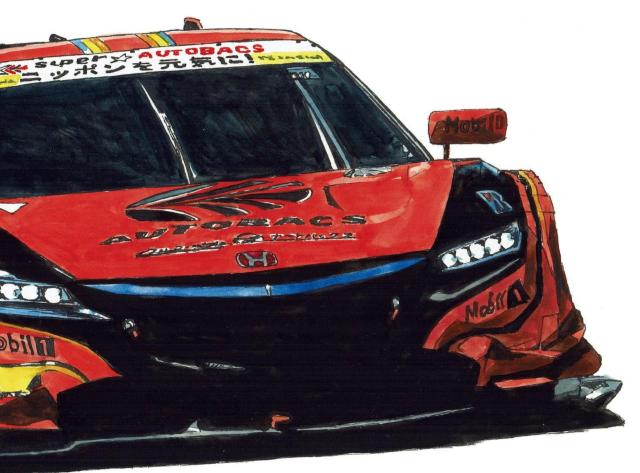 NC-359 ARTA NSX GT 限定版画 直筆サイン額装●作家平右ヱ門 < 自動車/バイク NC-359 ARTA NSX GT 限定版画 直筆サイン額装●作家平右ヱ門 < 自動車/バイク