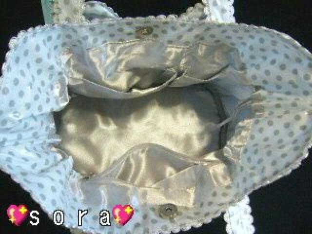 Scawaii.イケメグ愛用♪リボンドットトートバッグ < 女性ファッション Scawaii.イケメグ愛用♪リボンドットトートバッグ < 女性ファッションの