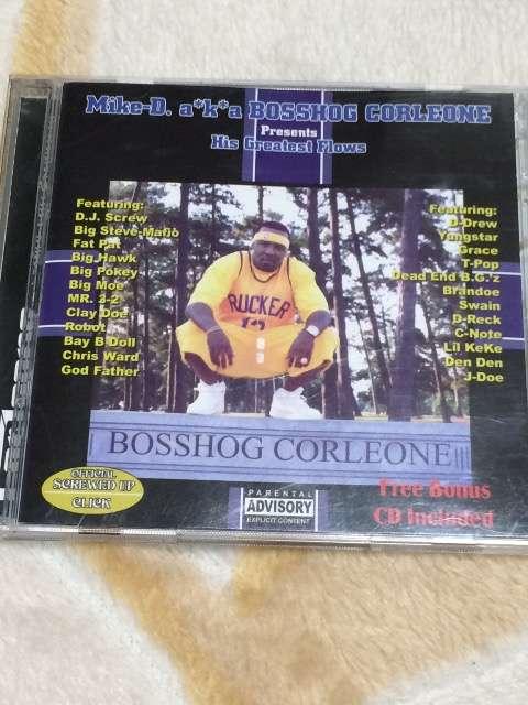 MIKE-D BOSSHOG CORLEONE G-RAP 2CD   CD/DVD/rfI 