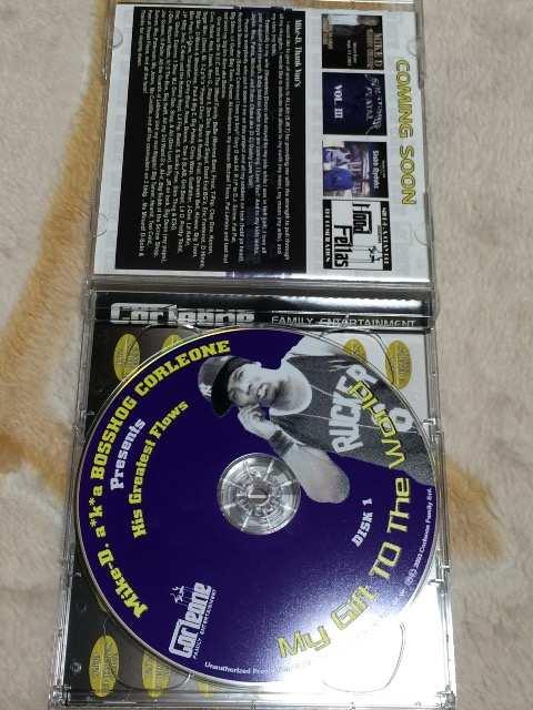 MIKE-D BOSSHOG CORLEONE G-RAP 2CD  CD/DVD/rfI 