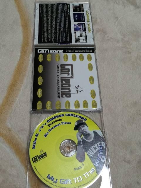 MIKE-D BOSSHOG CORLEONE G-RAP 2CD  CD/DVD/rfI 