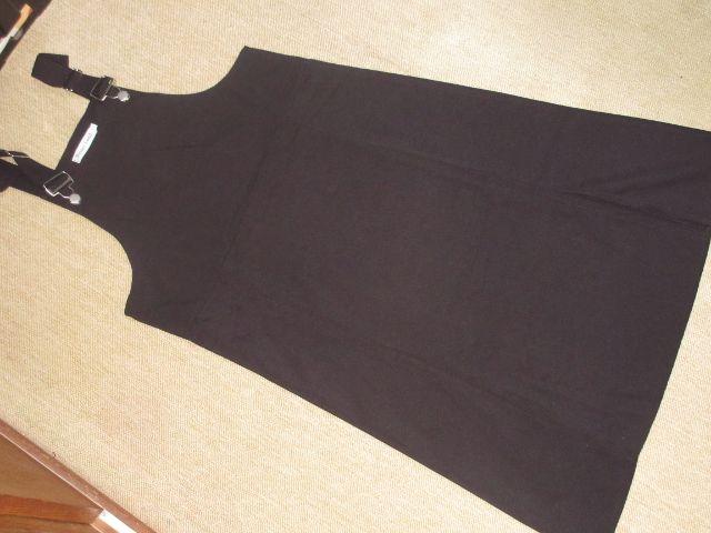 未使用☆ジャンパースカート*スリット入りスカート(黒) < 女性ファッション  未使用☆ジャンパースカート*スリット入りスカート(黒)  < 女性ファッションの