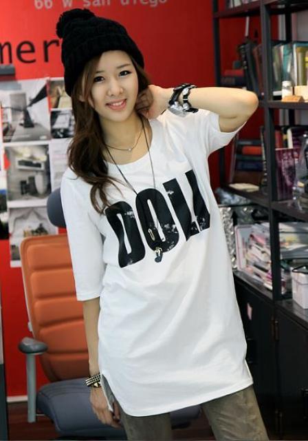 送料無料 レディース 半袖 ロング丈Tシャツ ホワイト < 女性ファッション  送料無料 レディース 半袖 ロング丈Tシャツ ホワイト  < 女性ファッションの