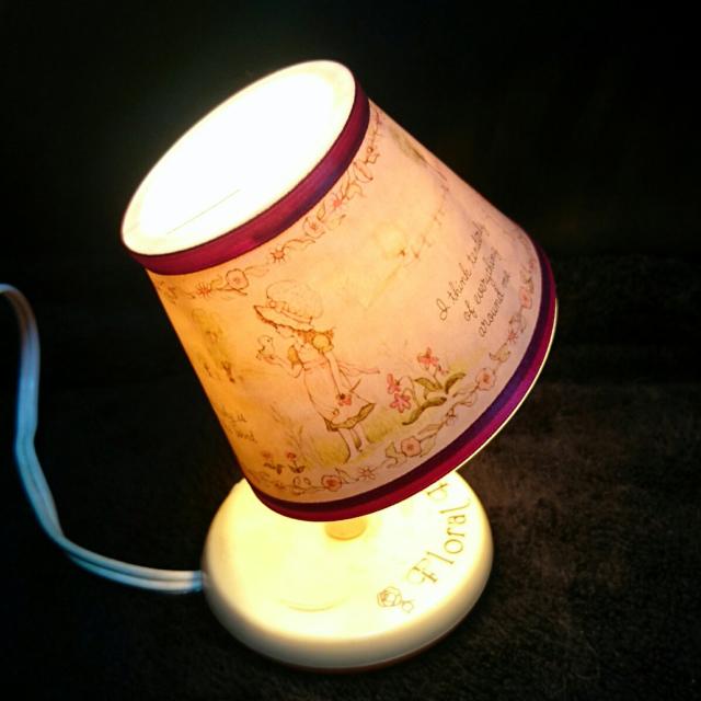 1975年 サンリオ floral poem スタンド ライト 昭和 レトロ < 家電/AV 1975年 サンリオ floral poem スタンド ライト 昭和 レトロ < 家電/AVの