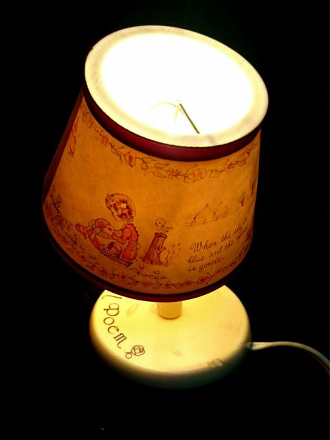 1975年 サンリオ floral poem スタンド ライト 昭和 レトロ < 家電/AV 1975年 サンリオ floral poem スタンド ライト 昭和 レトロ < 家電/AVの