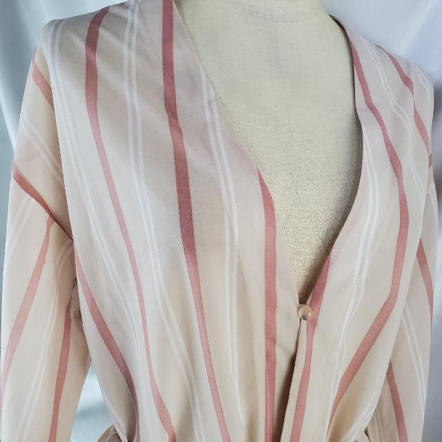 送込み★ジェネ ラグジェ★ストライプロングカーディガン★L★ < 女性ファッション  送込み★ジェネ ラグジェ★ストライプロングカーディガン★L★ < 女性ファッションの