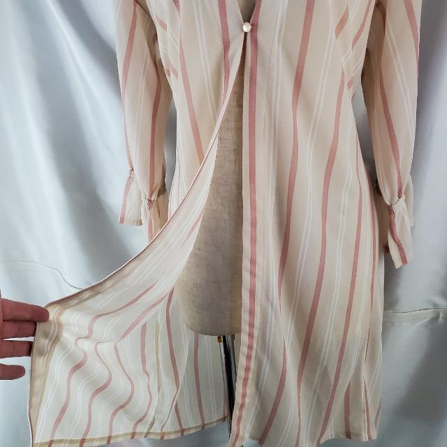 送込み★ジェネ ラグジェ★ストライプロングカーディガン★L★ < 女性ファッション  送込み★ジェネ ラグジェ★ストライプロングカーディガン★L★ < 女性ファッションの