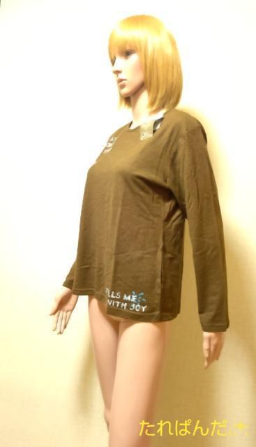 新品タグ付☆大きい2L☆FONNEAL☆可愛いロゴのロングTシャツT216☆3点で即落 < 女性ファッション  新品タグ付☆大きい2L☆FONNEAL☆可愛いロゴのロングTシャツT216☆3点で即落 < 女性ファッションの