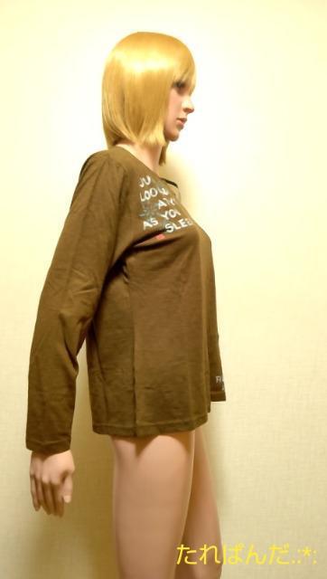 新品タグ付☆大きい2L☆FONNEAL☆可愛いロゴのロングTシャツT216☆3点で即落 < 女性ファッション  新品タグ付☆大きい2L☆FONNEAL☆可愛いロゴのロングTシャツT216☆3点で即落 < 女性ファッションの
