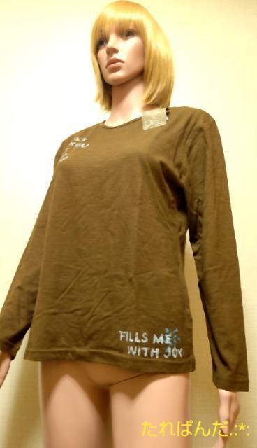 新品タグ付☆大きい2L☆FONNEAL☆可愛いロゴのロングTシャツT216☆3点で即落 < 女性ファッション  新品タグ付☆大きい2L☆FONNEAL☆可愛いロゴのロングTシャツT216☆3点で即落 < 女性ファッションの
