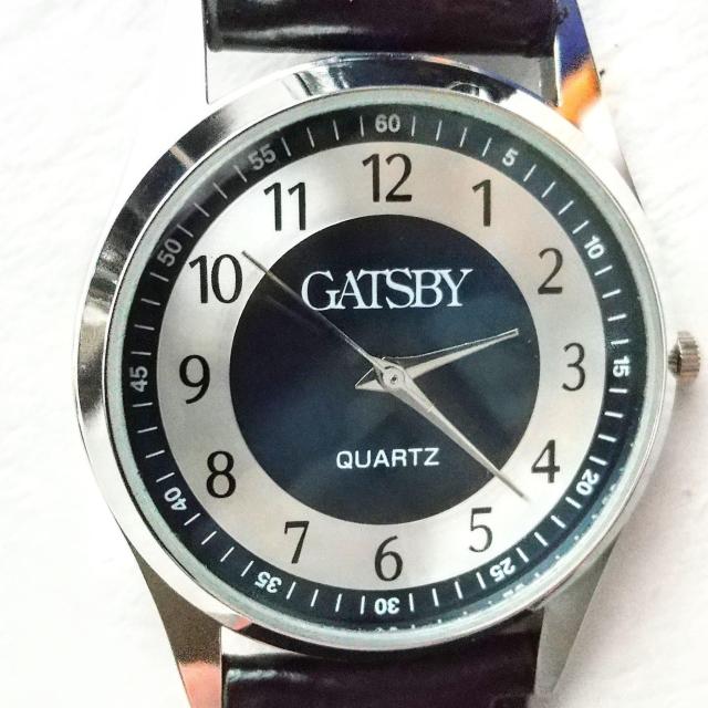 ギャツビー GATSBY 腕時計 未使用品 電池交換済み ケース径 約38ミリ < 男性アクセサリー/時計  ギャツビー GATSBY 腕時計 未使用品 電池交換済み ケース径 約38ミリ  < 男性アクセサリー/時計の