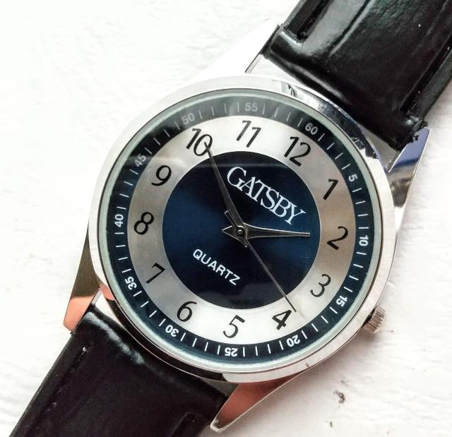 ギャツビー GATSBY 腕時計 未使用品 電池交換済み ケース径 約38ミリ < 男性アクセサリー/時計  ギャツビー GATSBY 腕時計 未使用品 電池交換済み ケース径 約38ミリ < 男性アクセサリー/時計の