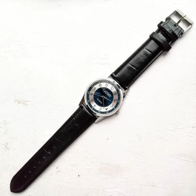 ギャツビー GATSBY 腕時計 未使用品 電池交換済み ケース径 約38ミリ < 男性アクセサリー/時計  ギャツビー GATSBY 腕時計 未使用品 電池交換済み ケース径 約38ミリ < 男性アクセサリー/時計の