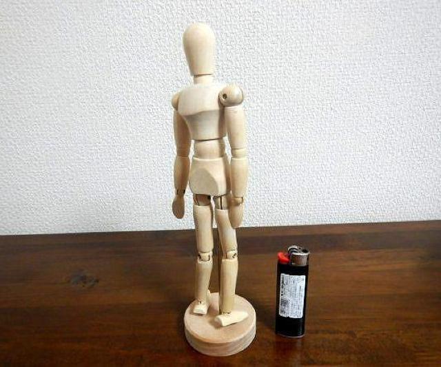 ◆木製 デッサン人形 関節人形 ポーズマネキン 中古品 < ホビー  ◆木製 デッサン人形 関節人形 ポーズマネキン 中古品 < ホビーの