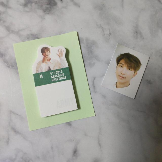 【公式商品】2点★RM★BTS 2019 SEASON'S GREETINGS < タレントグッズ  【公式商品】2点★RM★BTS 2019 SEASON'S GREETINGS < タレントグッズの