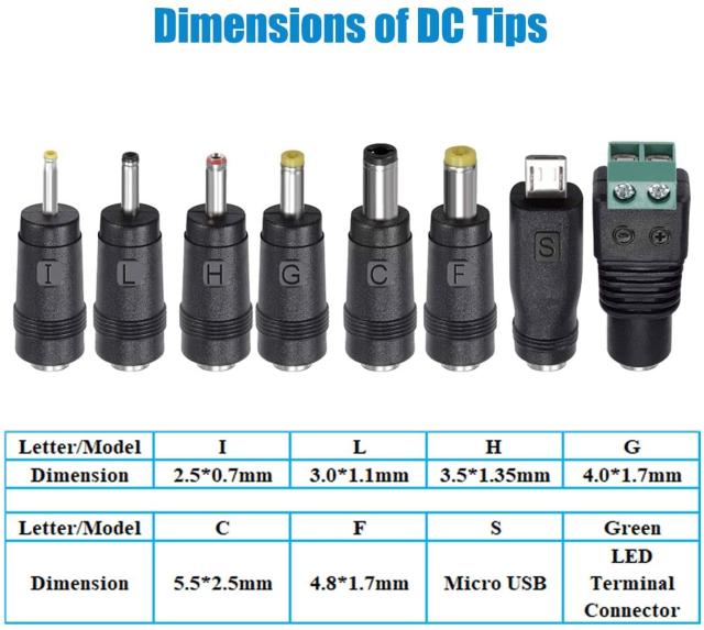ユニバーサルAC DCアダプタ3V〜12V家電およびUSB充電用 < PC本体/周辺機器  ユニバーサルAC DCアダプタ3V〜12V家電およびUSB充電用 < PC本体/周辺機器の