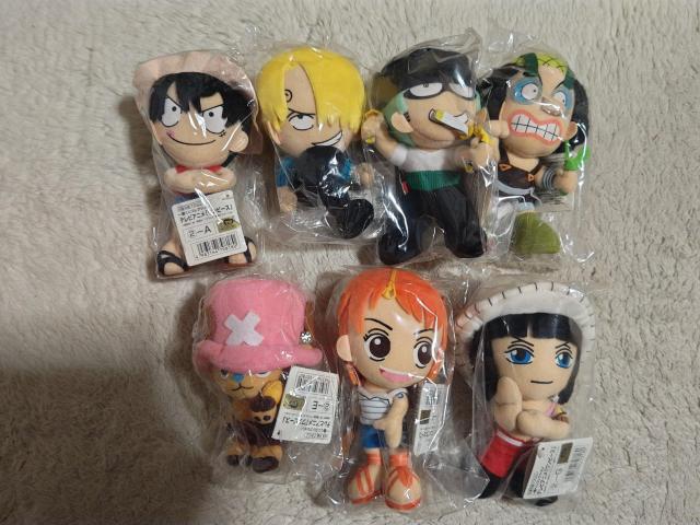 バンフレスト '03 一番くじ ワンピース ぬいぐるみ ルフィ ナミ ゾロ ウソップ サンジ チョッパー ロビン < アニメ/コミック/キャラクター バンフレスト '03 一番くじ ワンピース ぬいぐるみ ルフィ ナミ ゾロ ウソップ サンジ チョッパー ロビン < アニメ/コミック/キャラクターの