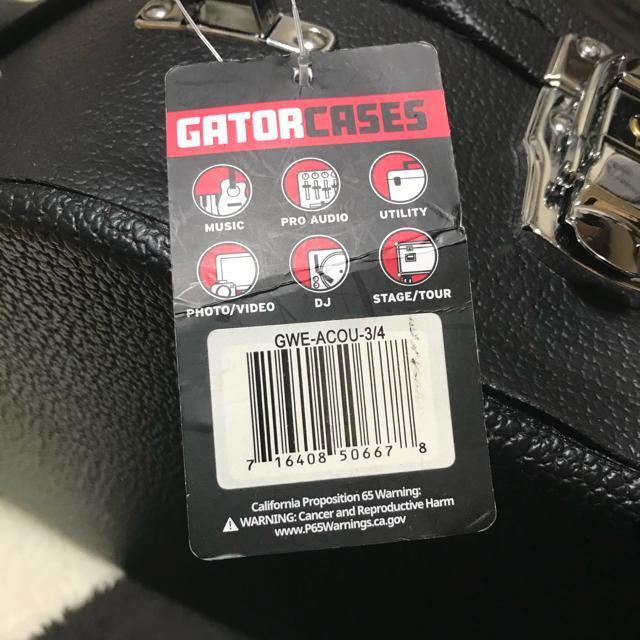 ゲイター アコギ用ハードケース 3/4サイズ ほぼ新品 < ホビー  ゲイター アコギ用ハードケース 3/4サイズ ほぼ新品 < ホビーの