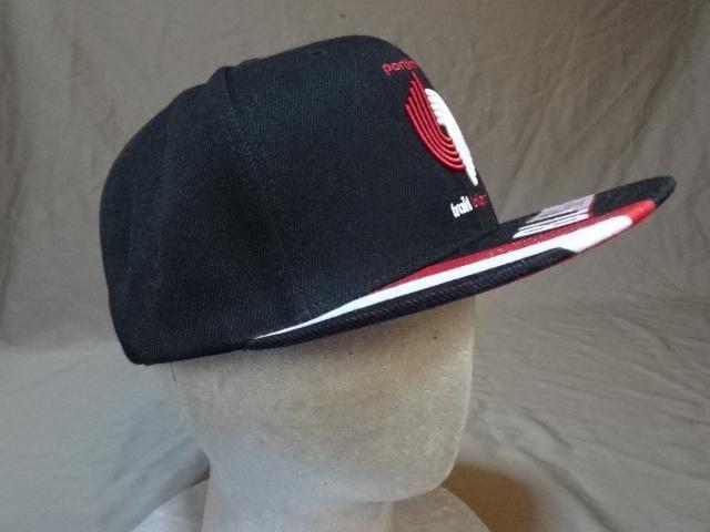 【Mitchell & Ness】社製  NBAブレイザーズ  ロゴキャップ BK < 男性ファッション  【Mitchell & Ness】社製  NBAブレイザーズ  ロゴキャップ BK < 男性ファッションの