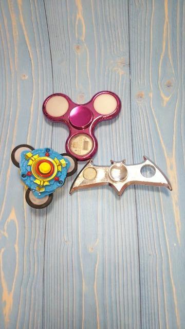 ジャンク品ハンドスピナー3種セットコウモリこうもり型等ストレス解消、集中力回復等に < おもちゃ ジャンク品ハンドスピナー3種セットコウモリこうもり型等ストレス解消、集中力回復等に < おもちゃの