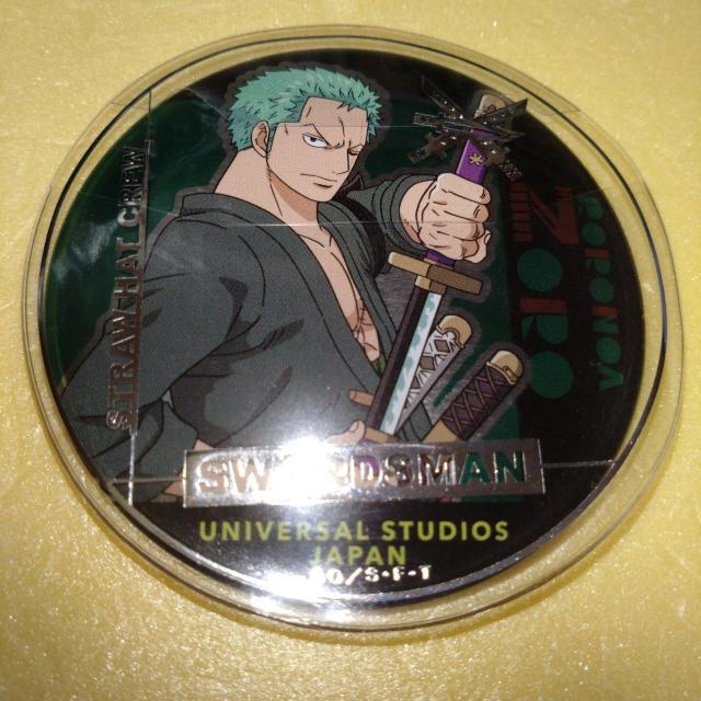 ゾロ 缶バッジ USJ 2024年 ワンピース < アニメ/コミック/キャラクター  ゾロ 缶バッジ USJ 2024年 ワンピース  < アニメ/コミック/キャラクターの
