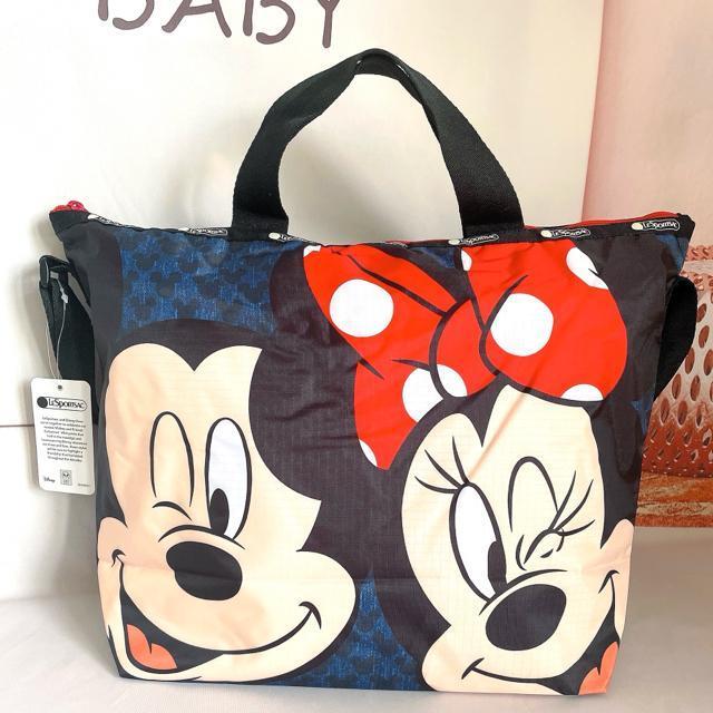 ★新品未使用★レスポートサック LeSportsac ミッキー ミニー トートバッグ ショルダーバッグ 2WAYトート 送料無料 < 女性ファッション  ★新品未使用★レスポートサック LeSportsac ミッキー ミニー トートバッグ ショルダーバッグ 2WAYトート 送料無料  < 女性ファッションの