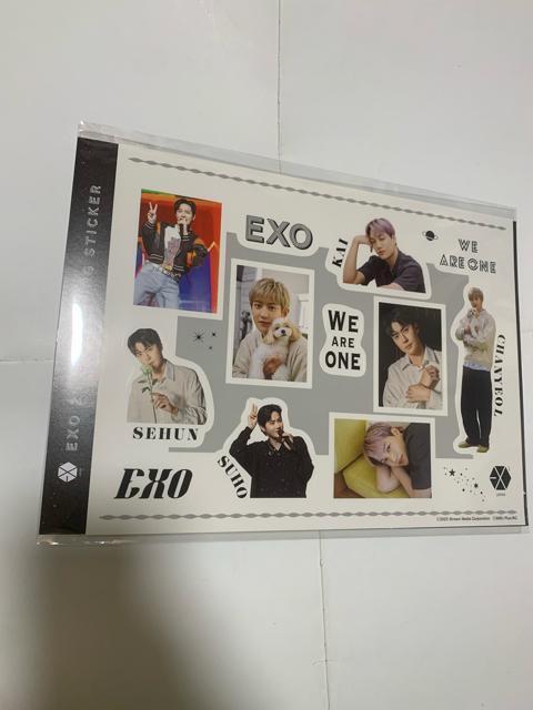EXO FC ファンクラブ 会報特典 ステッカー < タレントグッズ  EXO FC ファンクラブ 会報特典 ステッカー  < タレントグッズの