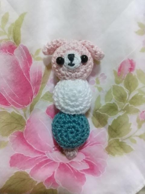 3色だんご編みぐるみマグネット(いぬ) < ペット/手芸/園芸  3色だんご編みぐるみマグネット(いぬ)  < ペット/手芸/園芸の