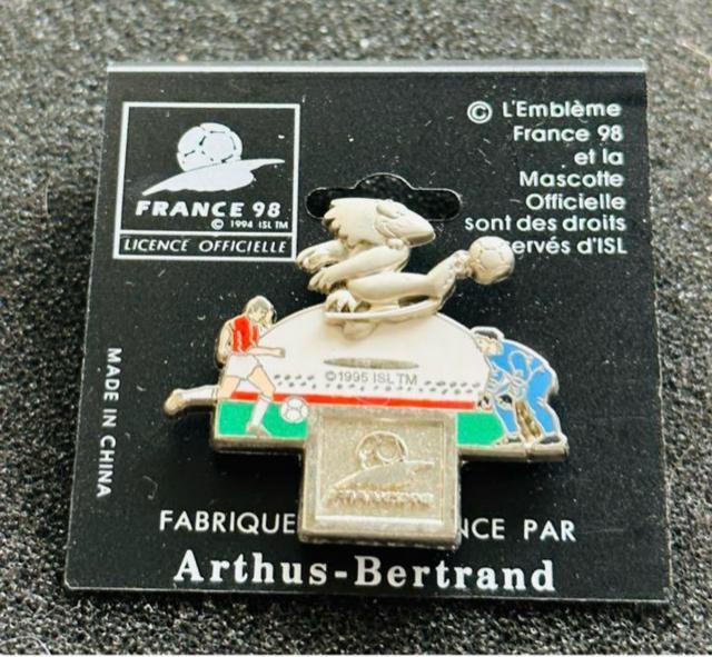 サッカー ワールドカップ 1998年フランス大会 ピンバッジ < レジャー/スポーツ  サッカー ワールドカップ 1998年フランス大会 ピンバッジ  < レジャー/スポーツの