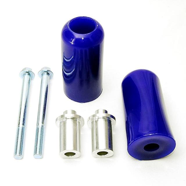 バイク カラー エンジンスライダー 10mm ブルー 左右2個セット エンジンガード エンジンプロテクター フレームスライダー < 自動車/バイク バイク カラー エンジンスライダー 10mm ブルー 左右2個セット エンジンガード エンジンプロテクター フレームスライダー < 自動車/バイク