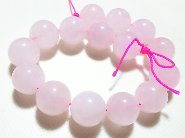 天然石★ローズクォーツ ラウンド12mm 半連 < 女性アクセサリー/時計 天然石★ローズクォーツ ラウンド12mm 半連 < 女性アクセサリー/時計の