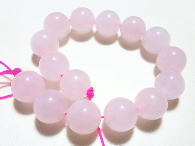 天然石★ローズクォーツ ラウンド12mm 半連 < 女性アクセサリー/時計 天然石★ローズクォーツ ラウンド12mm 半連 < 女性アクセサリー/時計の