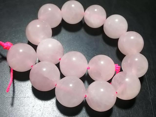 天然石★ローズクォーツ ラウンド12mm 半連 < 女性アクセサリー/時計 天然石★ローズクォーツ ラウンド12mm 半連 < 女性アクセサリー/時計の