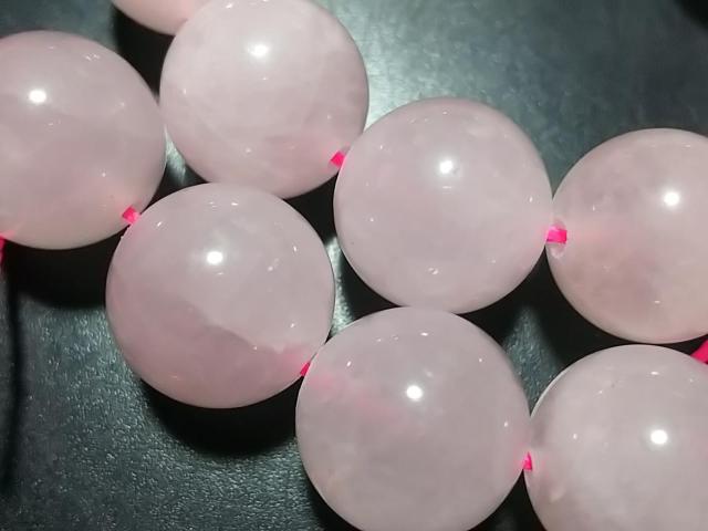 天然石★ローズクォーツ ラウンド12mm 半連 < 女性アクセサリー/時計 天然石★ローズクォーツ ラウンド12mm 半連 < 女性アクセサリー/時計の