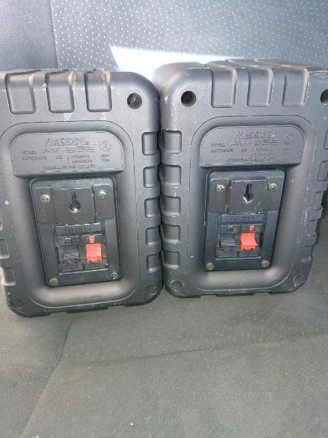 MASSIVE ƖpBGMXs[J[ AV-635 2{Zbg RpNgXs[J[  W  30w  70w  Ɠd/AV 