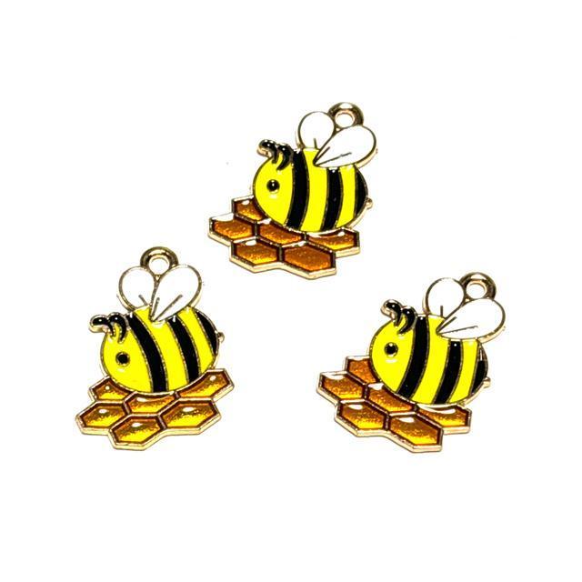 1598 まんまるミツバチ 蜂 3個 昆虫 金属パーツ アクセサリーチャーム ハンドメイド材料 エナメル樹脂 < ペット/手芸/園芸 1598 まんまるミツバチ 蜂 3個 昆虫 金属パーツ アクセサリーチャーム ハンドメイド材料 エナメル樹脂 < ペット/手芸/園芸の