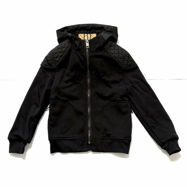 �y���g�p�zBURBERRY �u���b�N �W�b�v�p�[�J�[ 8Y 128cm �o�[�o���[ �p�[�J�[  �� �L�b�Y/�x�r�[�� 